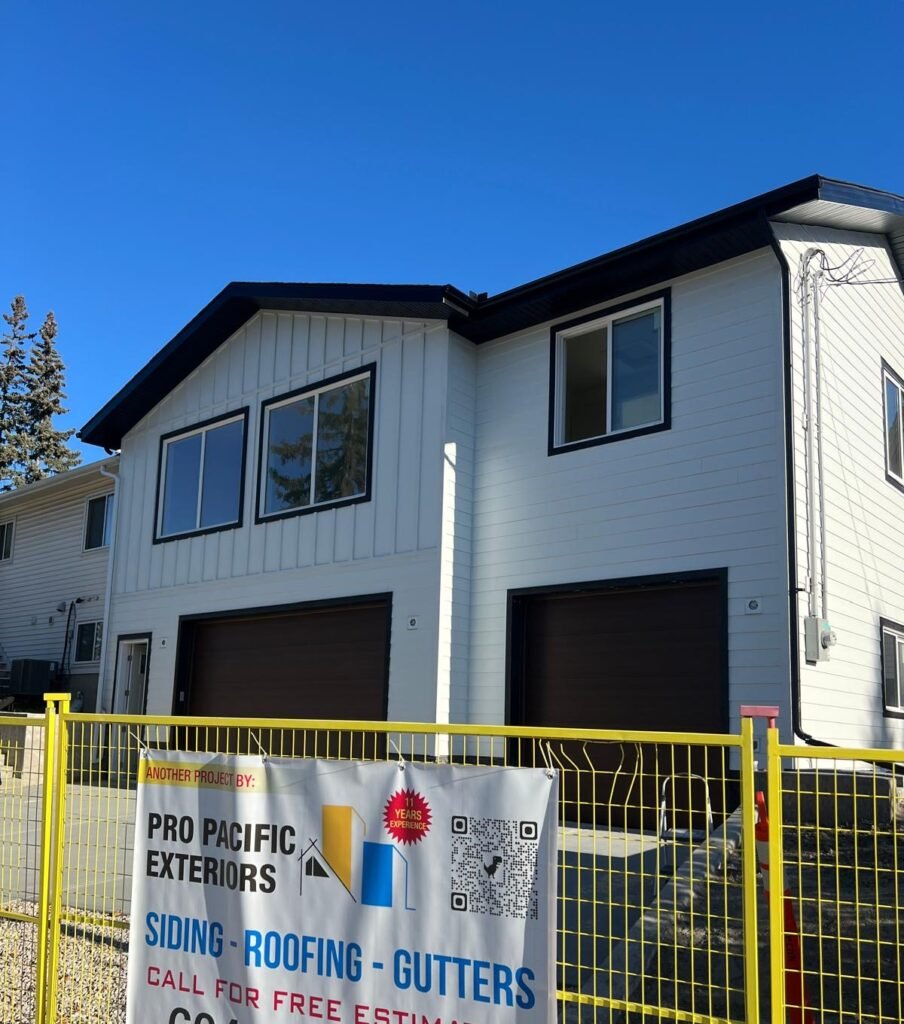 Exterior Contractor Calgary | Siding & Roofing | Pro Pacific we Installed James Hardie board and battens for our clients in SW Calgary