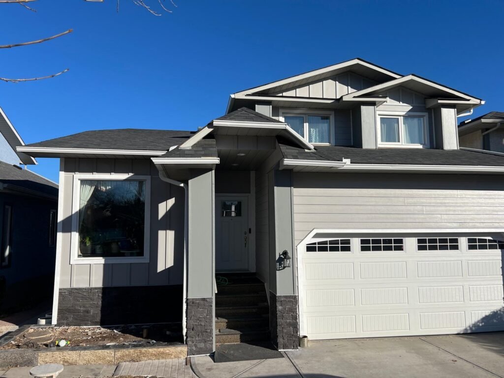 Exterior Contractor Calgary | Siding & Roofing | Pro Pacific James Hardie Panel Installation – Tuscany, NW Calgary