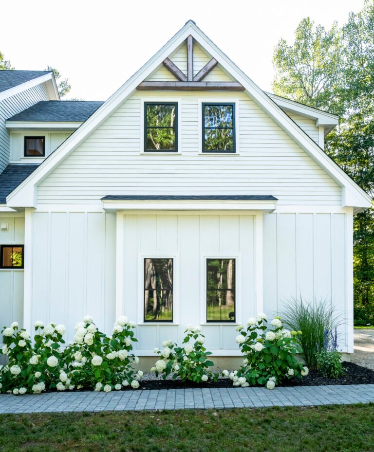 James Hardie siding and trim on a residential home